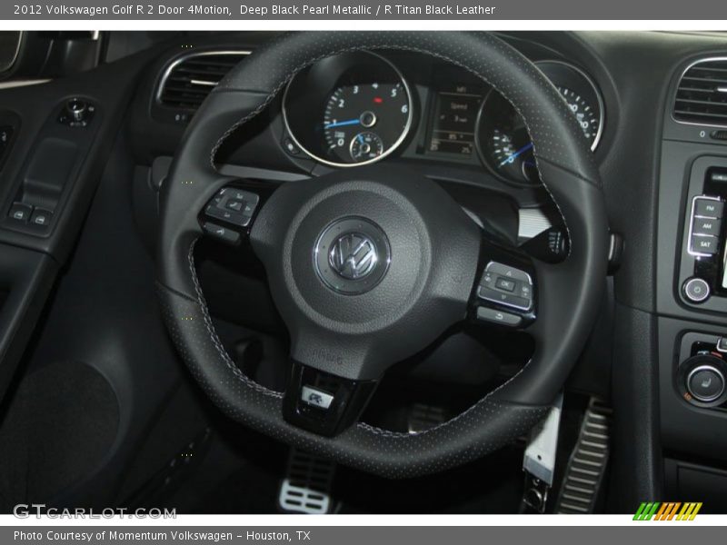  2012 Golf R 2 Door 4Motion Steering Wheel