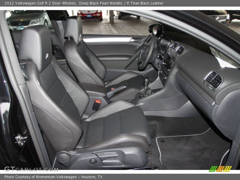  2012 Golf R 2 Door 4Motion R Titan Black Leather Interior