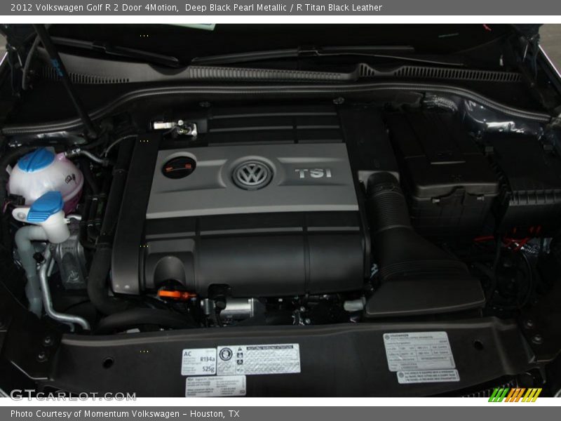 Deep Black Pearl Metallic / R Titan Black Leather 2012 Volkswagen Golf R 2 Door 4Motion