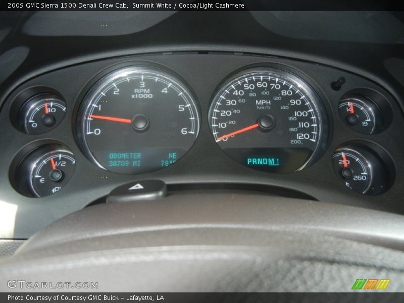  2009 Sierra 1500 Denali Crew Cab Denali Crew Cab Gauges