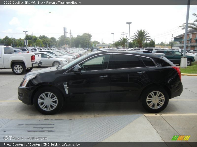 Black Raven / Titanium/Ebony 2010 Cadillac SRX V6