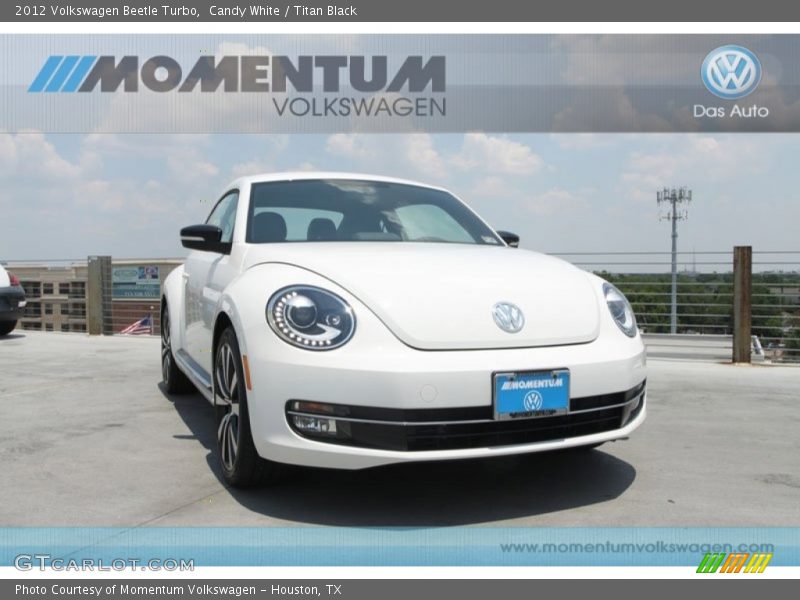 Candy White / Titan Black 2012 Volkswagen Beetle Turbo