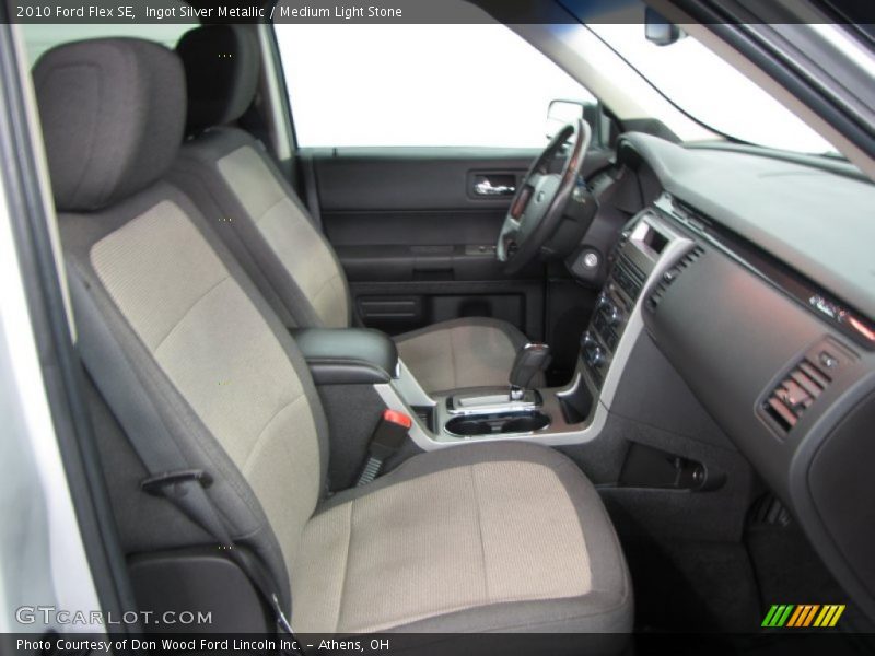 Ingot Silver Metallic / Medium Light Stone 2010 Ford Flex SE