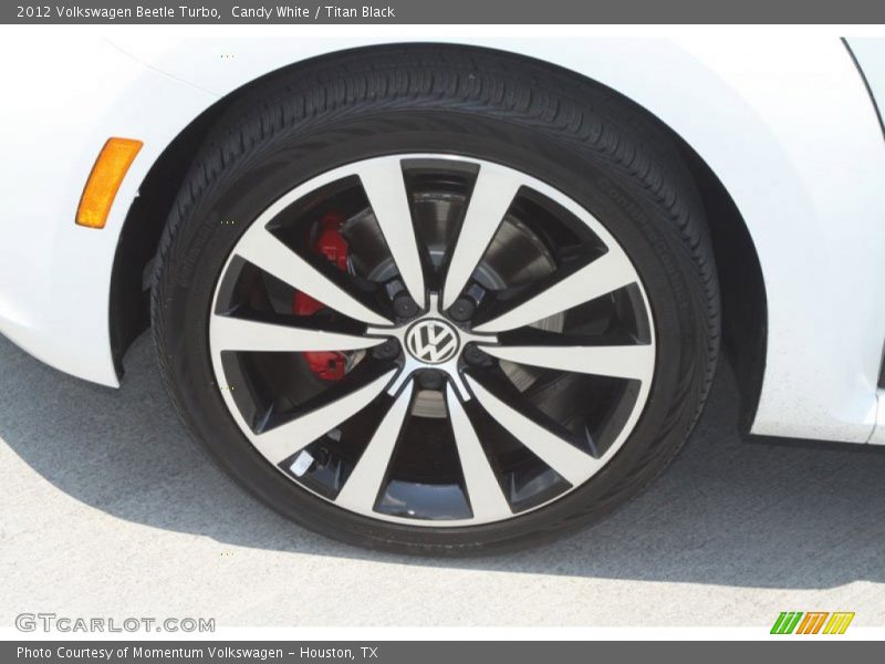 Candy White / Titan Black 2012 Volkswagen Beetle Turbo