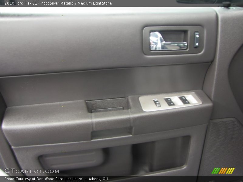 Ingot Silver Metallic / Medium Light Stone 2010 Ford Flex SE