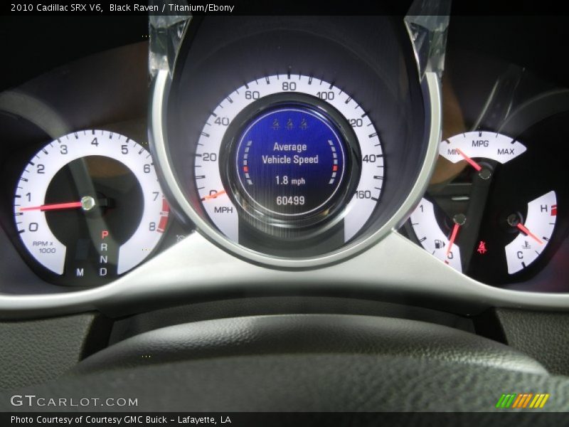 Black Raven / Titanium/Ebony 2010 Cadillac SRX V6