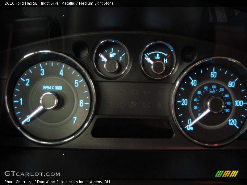 Ingot Silver Metallic / Medium Light Stone 2010 Ford Flex SE