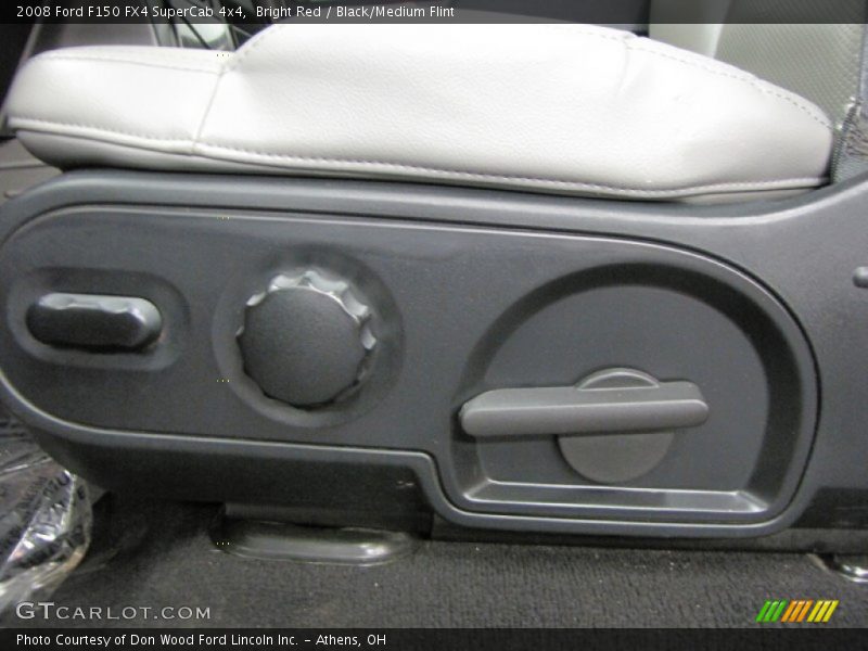 Bright Red / Black/Medium Flint 2008 Ford F150 FX4 SuperCab 4x4