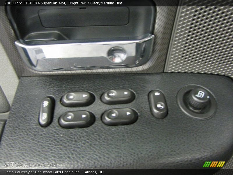 Bright Red / Black/Medium Flint 2008 Ford F150 FX4 SuperCab 4x4