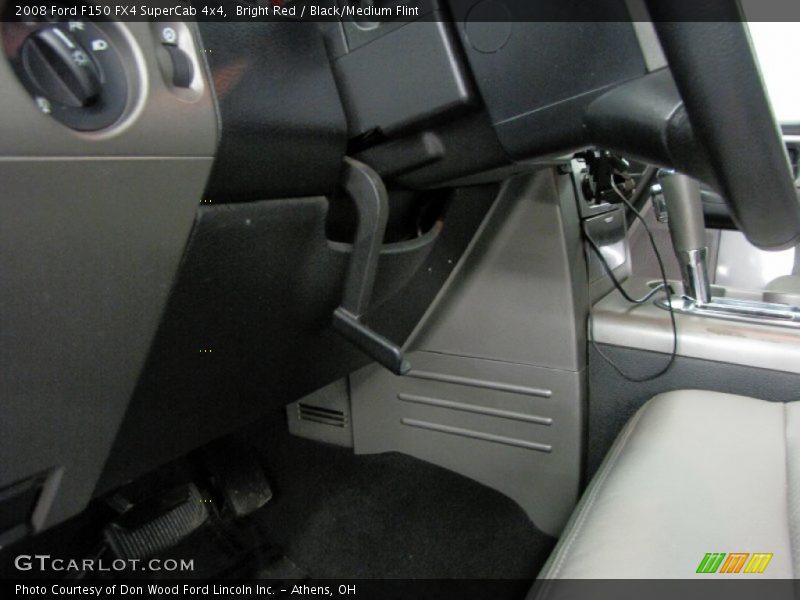 Bright Red / Black/Medium Flint 2008 Ford F150 FX4 SuperCab 4x4