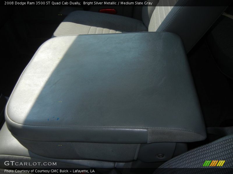 Bright Silver Metallic / Medium Slate Gray 2008 Dodge Ram 3500 ST Quad Cab Dually