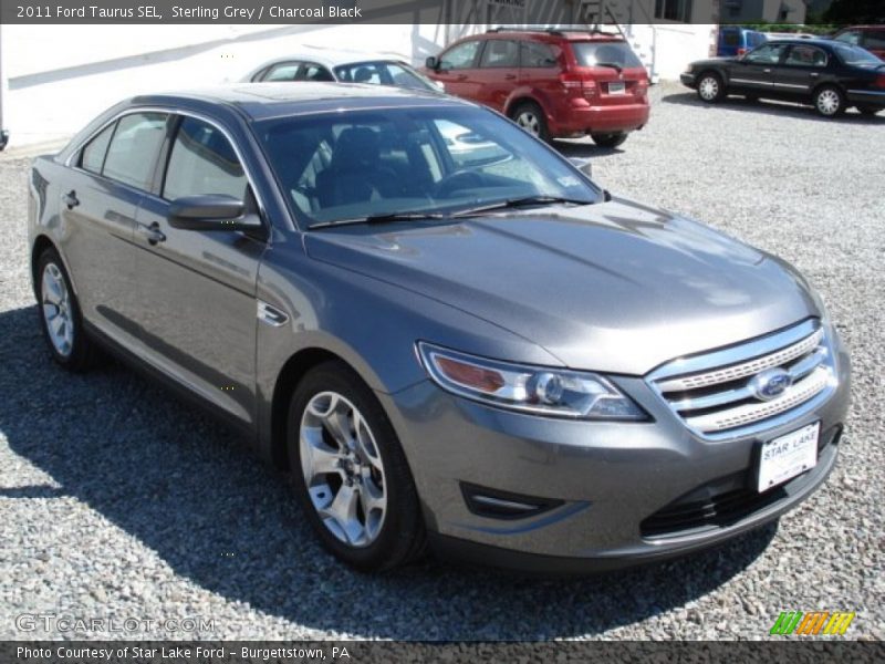 Sterling Grey / Charcoal Black 2011 Ford Taurus SEL
