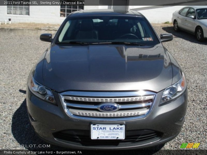 Sterling Grey / Charcoal Black 2011 Ford Taurus SEL