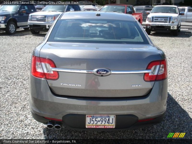 Sterling Grey / Charcoal Black 2011 Ford Taurus SEL