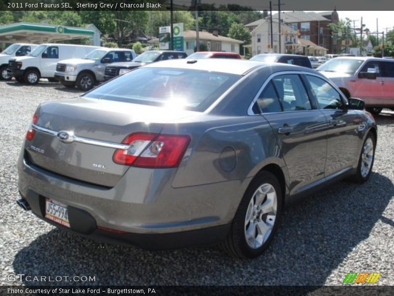 Sterling Grey / Charcoal Black 2011 Ford Taurus SEL