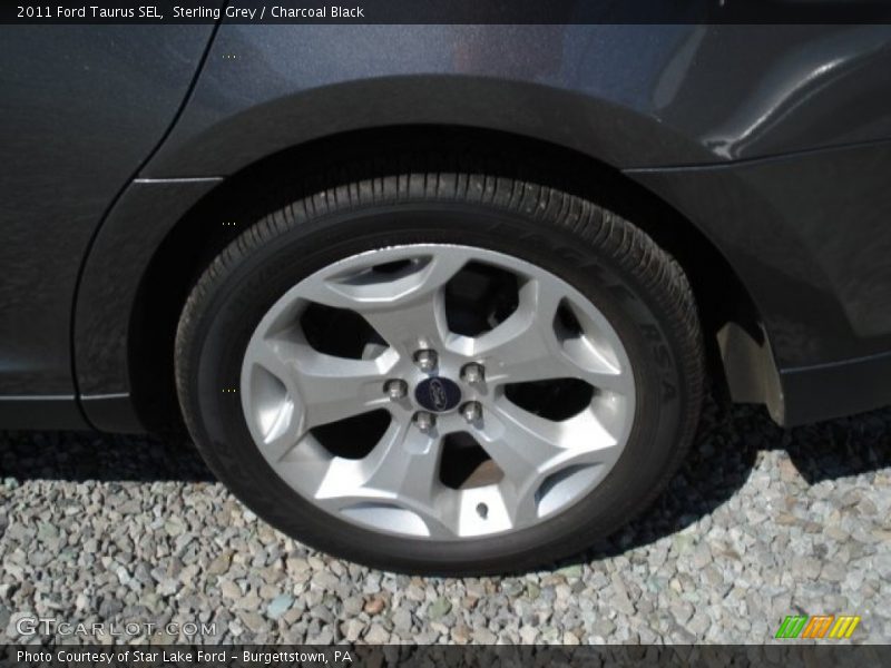 Sterling Grey / Charcoal Black 2011 Ford Taurus SEL