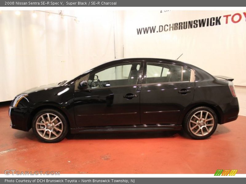 Super Black / SE-R Charcoal 2008 Nissan Sentra SE-R Spec V