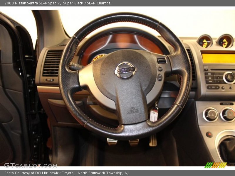 Super Black / SE-R Charcoal 2008 Nissan Sentra SE-R Spec V