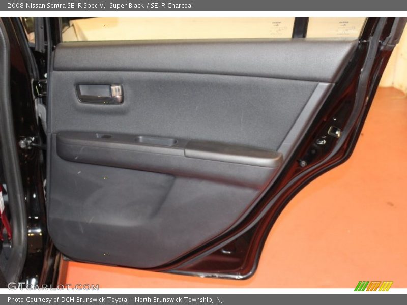 Super Black / SE-R Charcoal 2008 Nissan Sentra SE-R Spec V