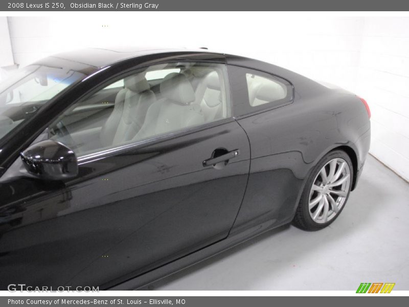 Obsidian Black / Sterling Gray 2008 Lexus IS 250