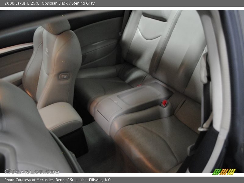 Obsidian Black / Sterling Gray 2008 Lexus IS 250