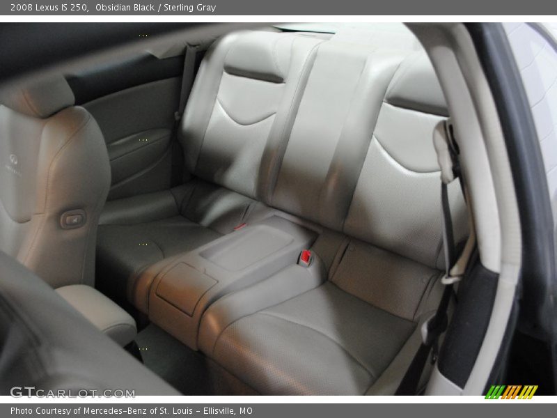 Obsidian Black / Sterling Gray 2008 Lexus IS 250