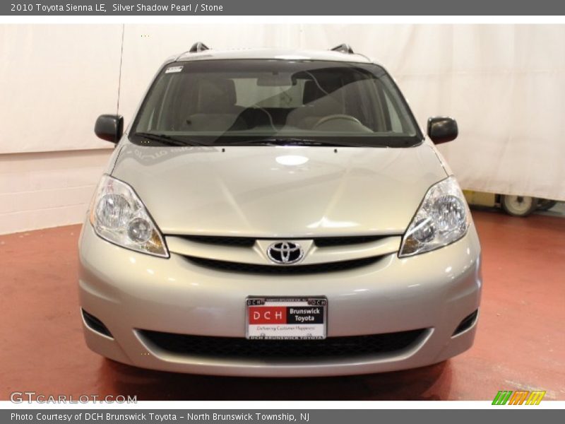 Silver Shadow Pearl / Stone 2010 Toyota Sienna LE