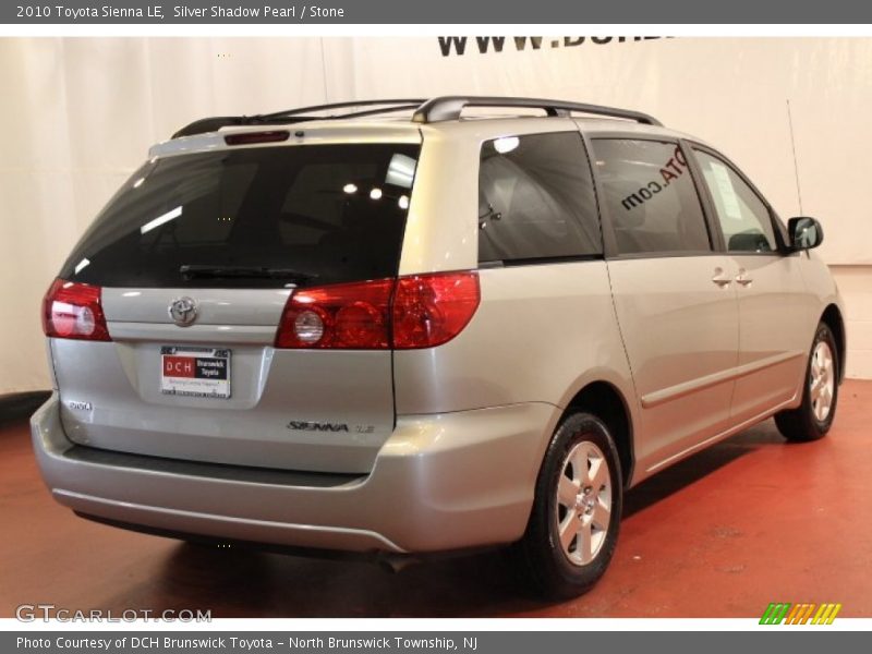Silver Shadow Pearl / Stone 2010 Toyota Sienna LE