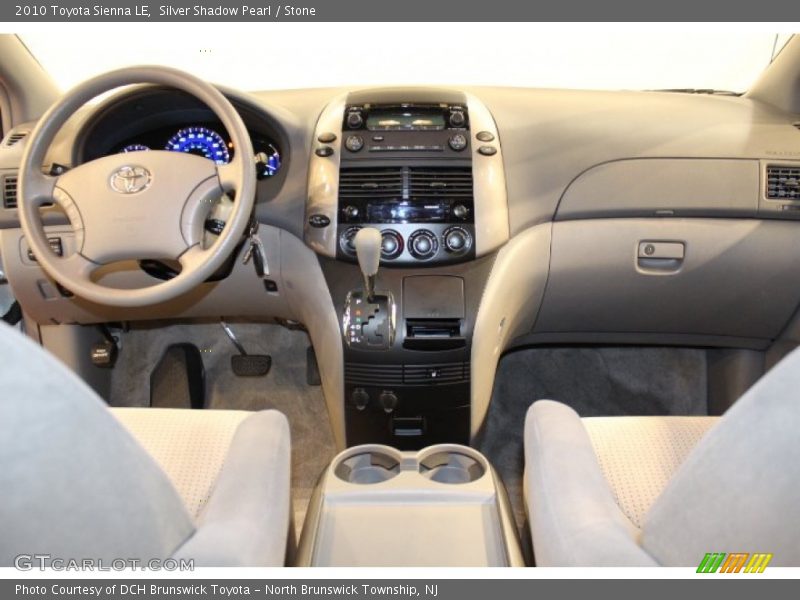 Silver Shadow Pearl / Stone 2010 Toyota Sienna LE