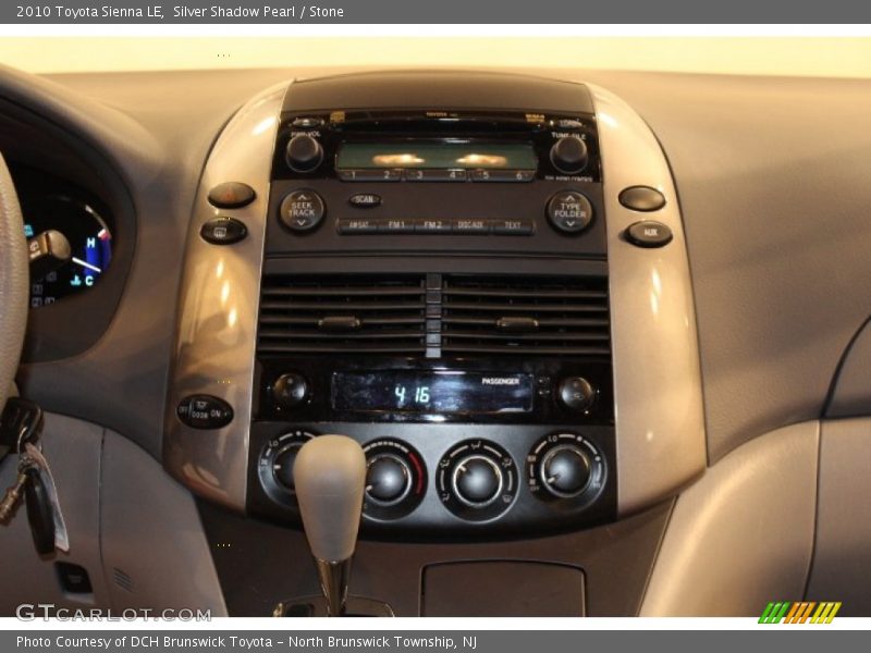 Silver Shadow Pearl / Stone 2010 Toyota Sienna LE