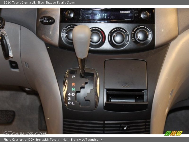 Silver Shadow Pearl / Stone 2010 Toyota Sienna LE