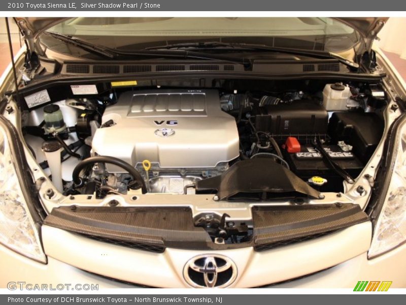 Silver Shadow Pearl / Stone 2010 Toyota Sienna LE