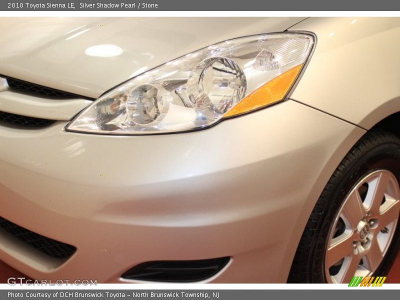 Silver Shadow Pearl / Stone 2010 Toyota Sienna LE