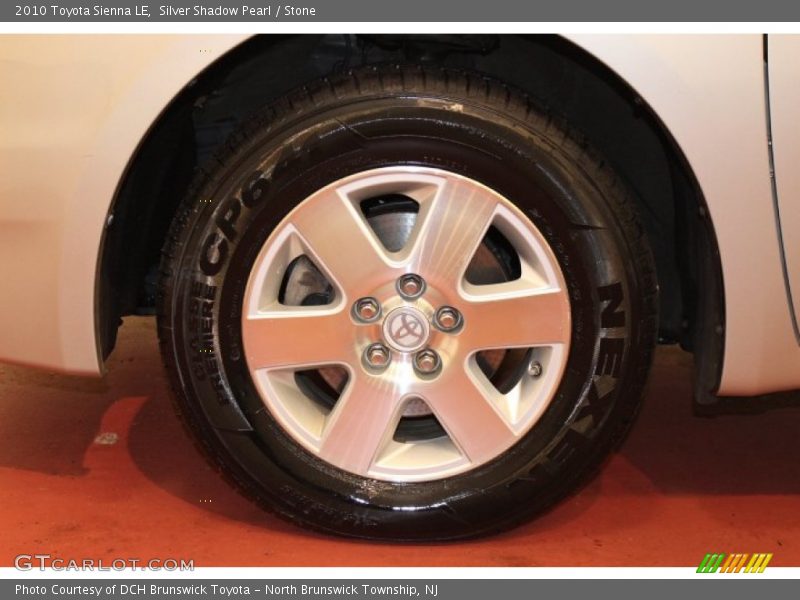 Silver Shadow Pearl / Stone 2010 Toyota Sienna LE