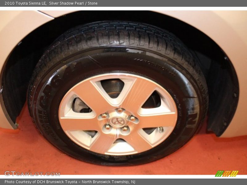 Silver Shadow Pearl / Stone 2010 Toyota Sienna LE