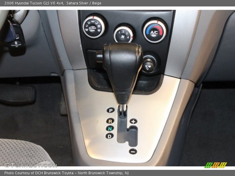 Sahara Silver / Beige 2006 Hyundai Tucson GLS V6 4x4