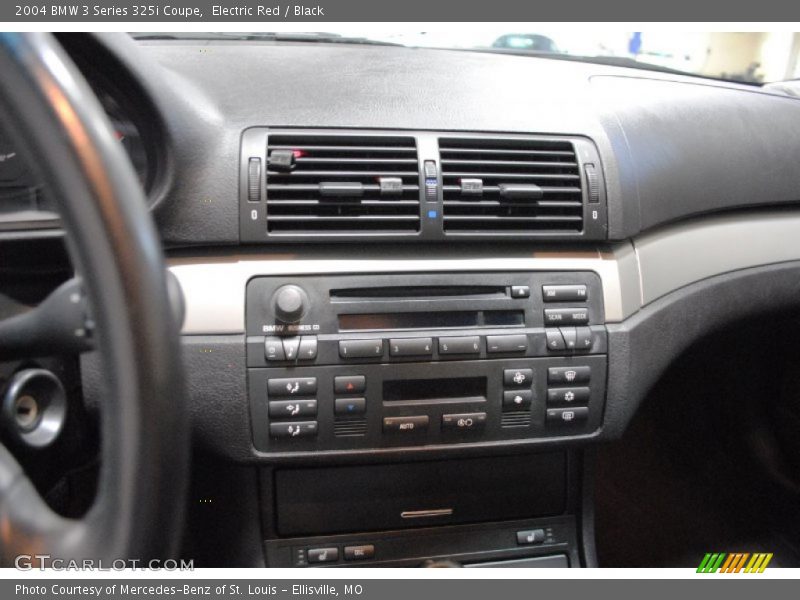 Electric Red / Black 2004 BMW 3 Series 325i Coupe