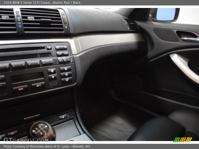 Electric Red / Black 2004 BMW 3 Series 325i Coupe