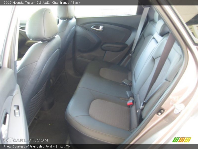 Chai Bronze / Black 2012 Hyundai Tucson GLS AWD