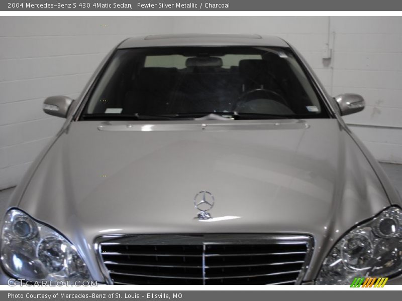 Pewter Silver Metallic / Charcoal 2004 Mercedes-Benz S 430 4Matic Sedan
