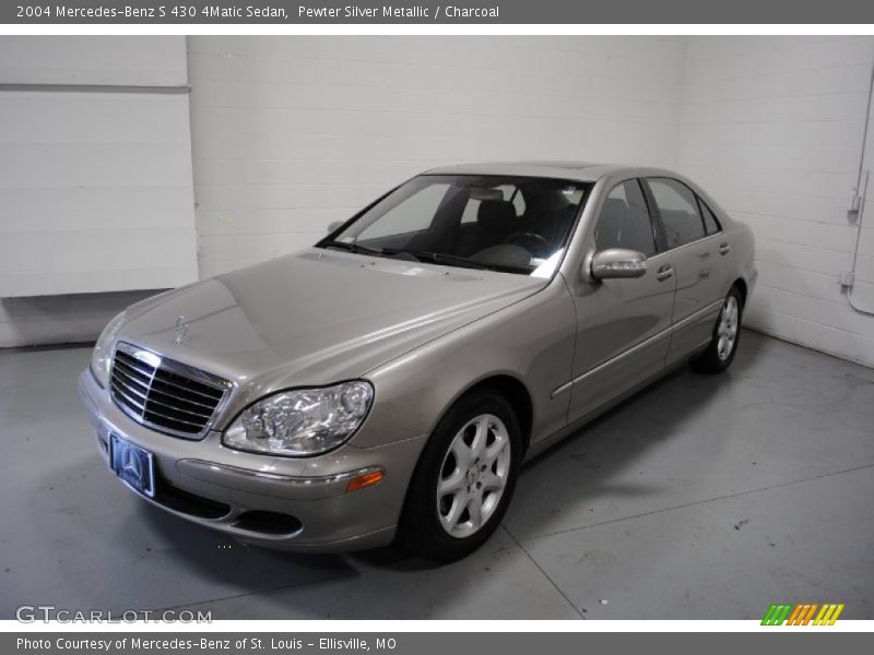 Pewter Silver Metallic / Charcoal 2004 Mercedes-Benz S 430 4Matic Sedan
