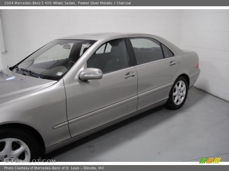 Pewter Silver Metallic / Charcoal 2004 Mercedes-Benz S 430 4Matic Sedan