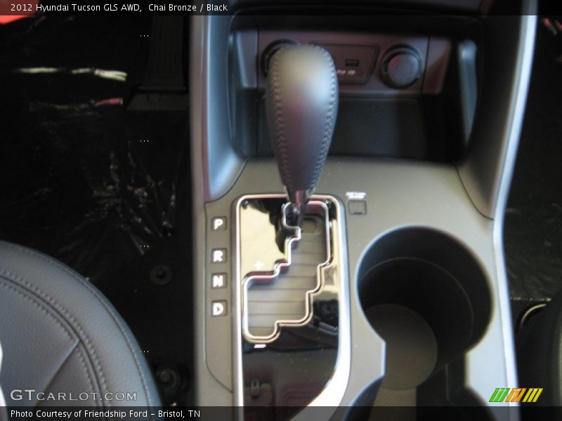 Chai Bronze / Black 2012 Hyundai Tucson GLS AWD