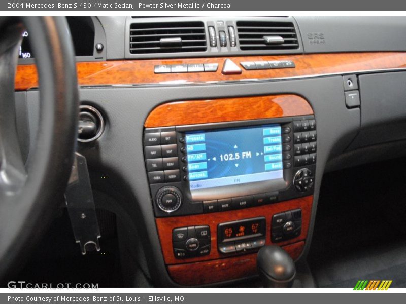 Pewter Silver Metallic / Charcoal 2004 Mercedes-Benz S 430 4Matic Sedan