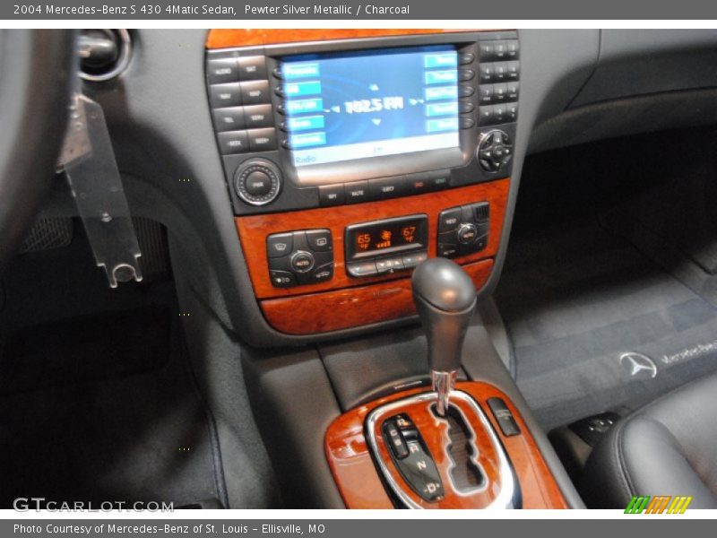 Pewter Silver Metallic / Charcoal 2004 Mercedes-Benz S 430 4Matic Sedan