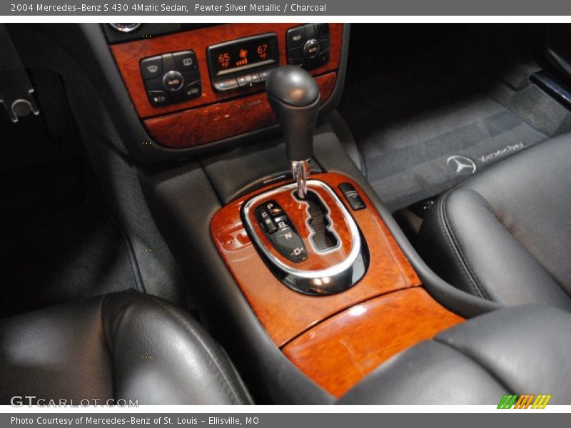 Pewter Silver Metallic / Charcoal 2004 Mercedes-Benz S 430 4Matic Sedan