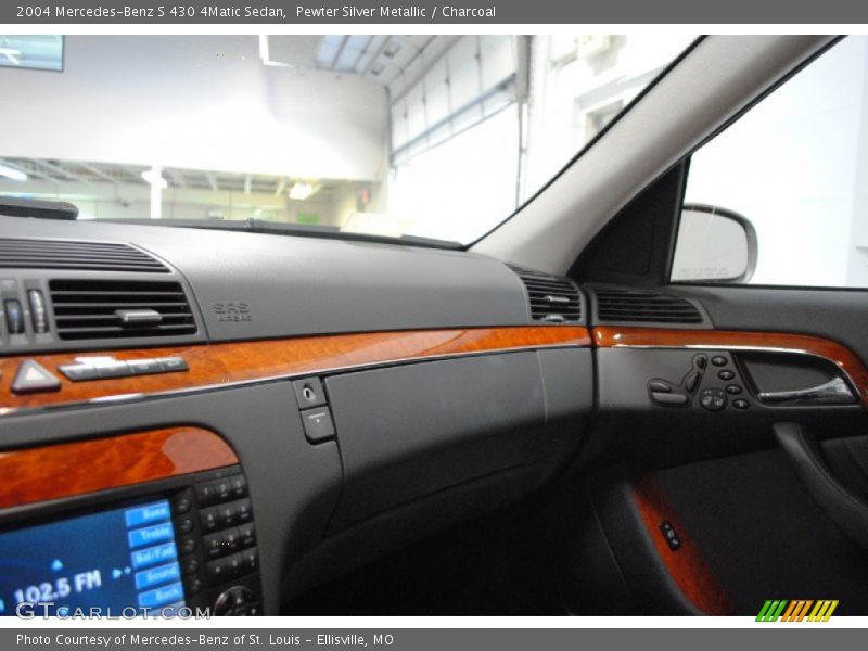 Pewter Silver Metallic / Charcoal 2004 Mercedes-Benz S 430 4Matic Sedan