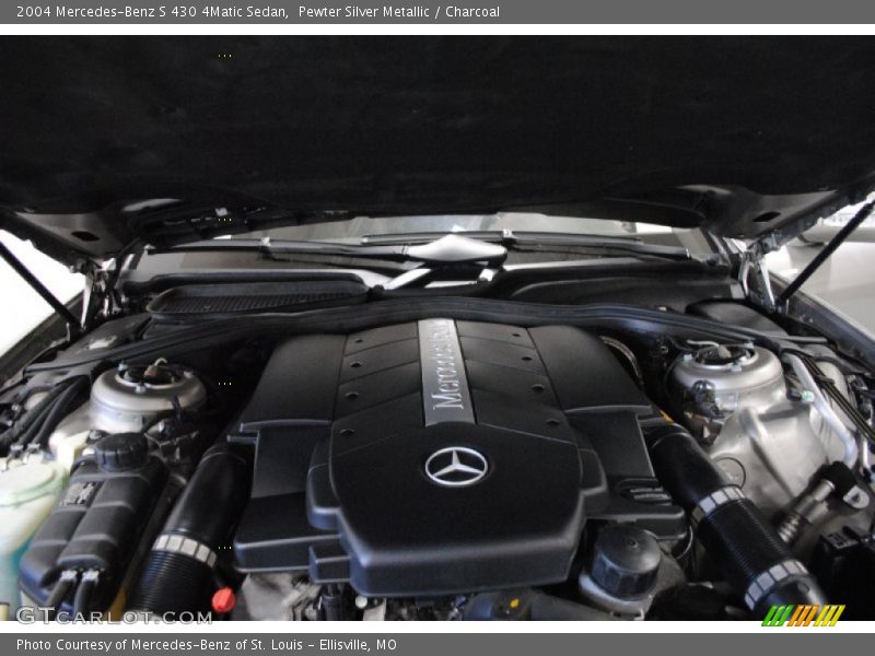 Pewter Silver Metallic / Charcoal 2004 Mercedes-Benz S 430 4Matic Sedan