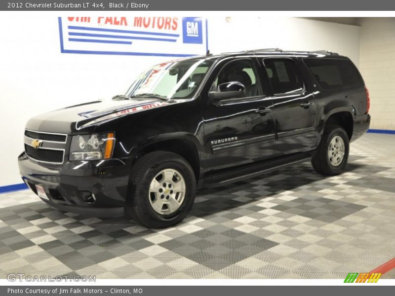 Black / Ebony 2012 Chevrolet Suburban LT 4x4