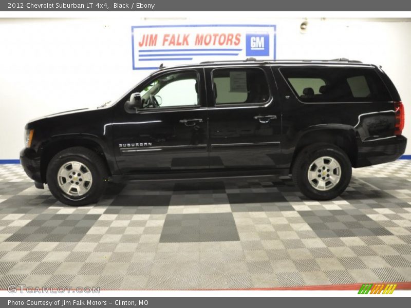 Black / Ebony 2012 Chevrolet Suburban LT 4x4